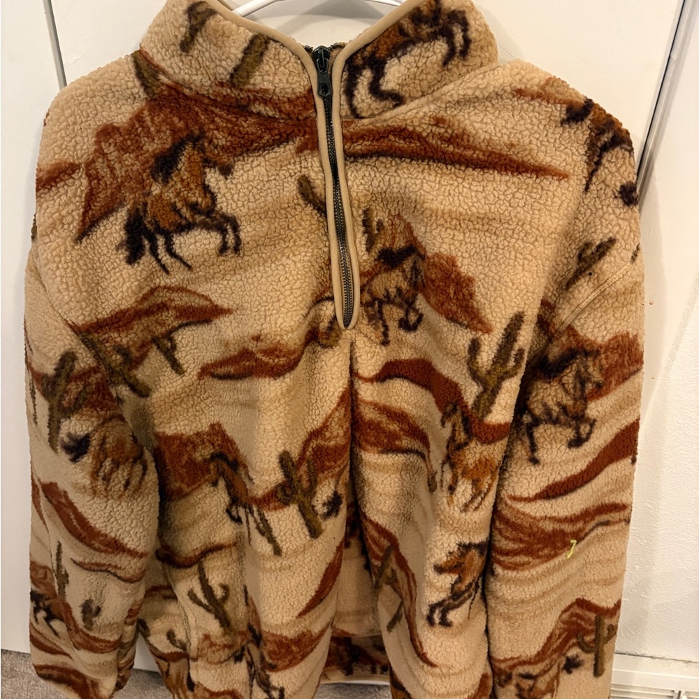 Old Navy Western Horse Cowboy Fleece XL